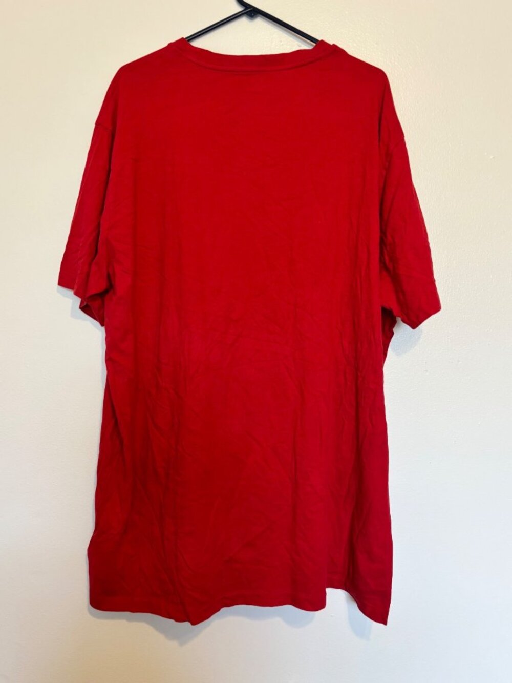 Polo Ralph Lauren Graphic T-Shirt 2XL Red Big Logo Men’s Cotton Tee - Picture 4 of 6